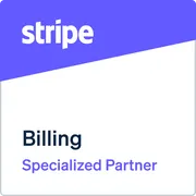 Insignia de Stripe Billing Specialized Partner