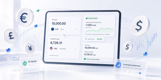 Pagos multidivisa predecibles con la FX Quotes API de Stripe