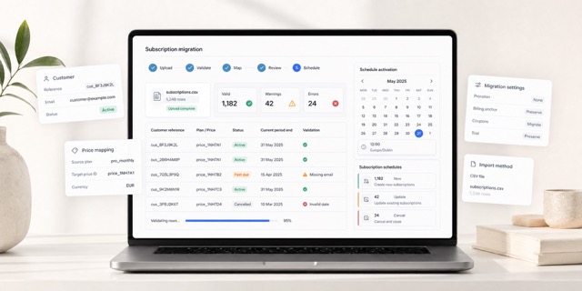 Migrar suscripciones a Stripe Billing: guía del Migration Toolkit